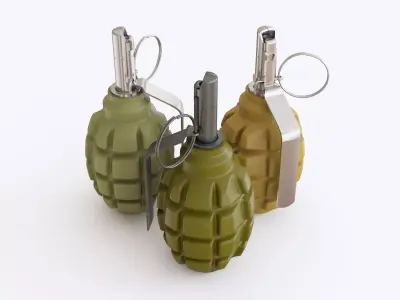 Grenade F1 3D model
