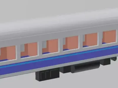 Queensland Railway MAS - N Scale 3D print model