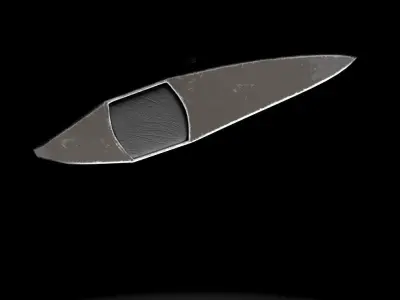 Axes Blade Free low-poly 3D model