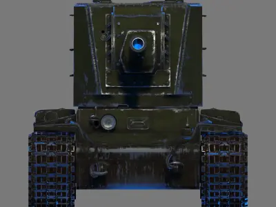 KV 2 1939 3D model