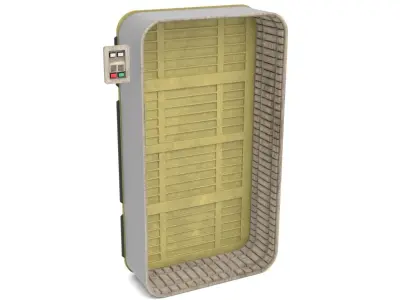 Tatooine home door 1 1-12 scale Blackseries 3D print model