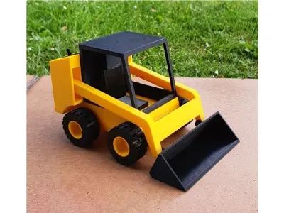 Mini Excavator 3D print model
