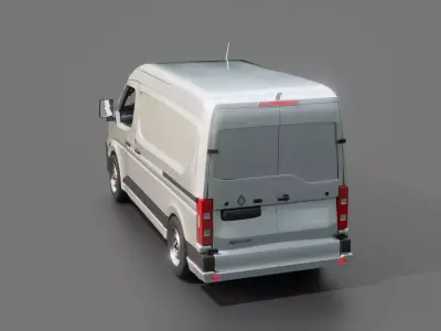 Renault Master Panel Van 3D model