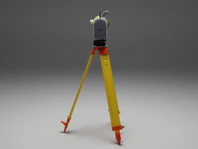 Laser Scanner 3D model 3D model