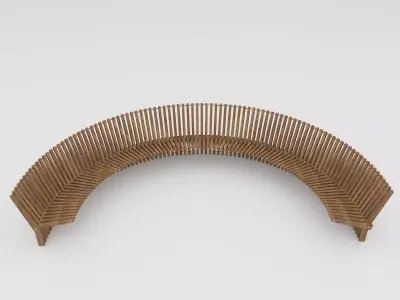 Astral Bench 3D model