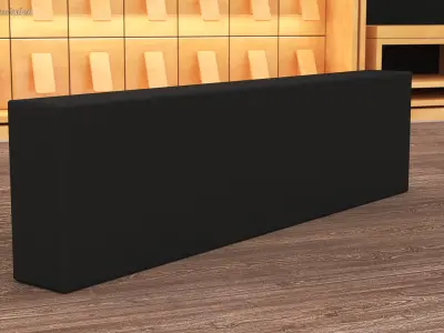 Narrow Long Box 3D model