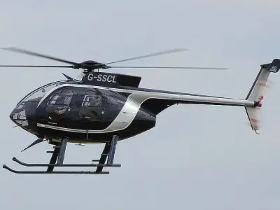 Helicopters MD 500 3D model purchase