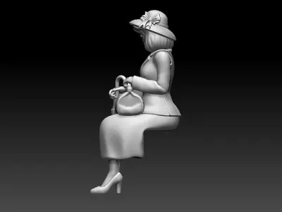 PASSENGER 3D print model 19