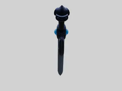 Fantasy Sword 3D Model 3D model