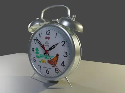 clock alarm 3D model