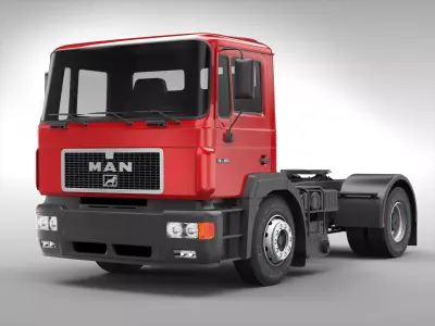 MAN F2000 3D model