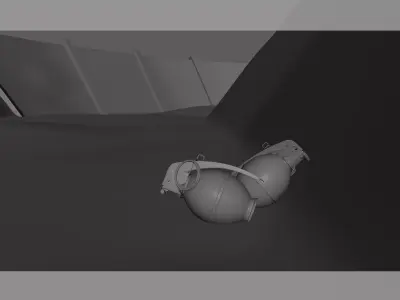 M69 Hand Grenade 3D model
