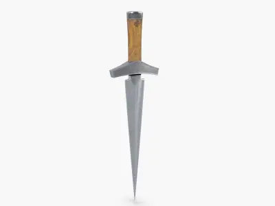 Viking Dagger 3D model