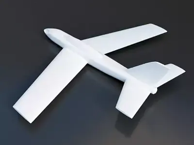 3d printable New gen jet free 3d model 3D print model