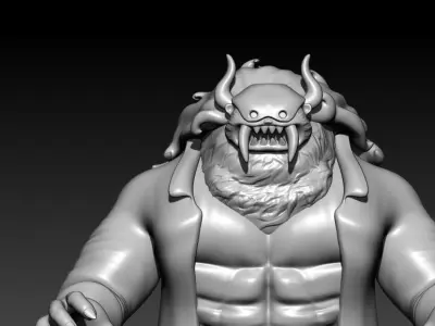Whos Who - Onepiece - team Kaido - split part 3D print model