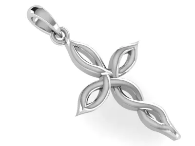 CROSS PENDANT CR184 3D print model