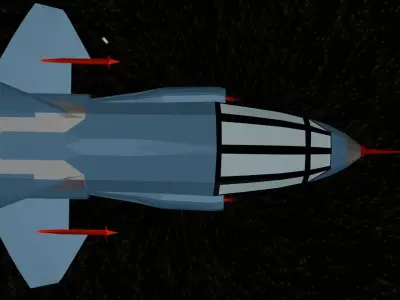 Sci-fi Jet 3D model purchase