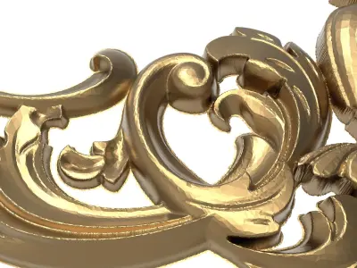  decorative pattern ready for 3D printing 3D model 490