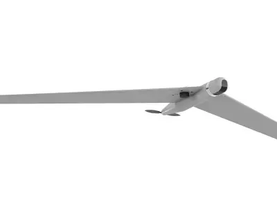 Unmanned Aerial Vehicle Zala 421 3D model