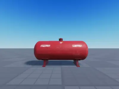Gas Tank 3D model get