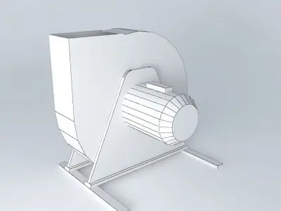 Nestro cenrtifugal transportation fan Free 3D model