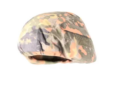 Bundeswehr military helmet 01  Low-poly 3D model