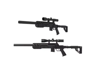 SPR300 rifle 3D print model