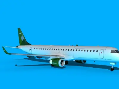 Embraer Emb-190 Wider0E 3D model