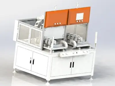 machine industry industrial equipment manufacture production 3D model V1