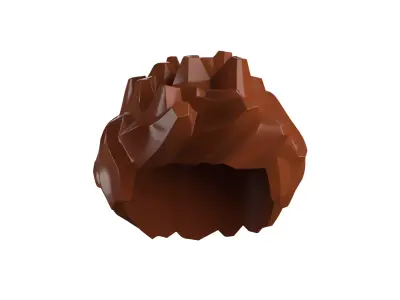 Custom3Dprint Minifigure Accessory - Minifigure Hair S2 - 014 3D print model