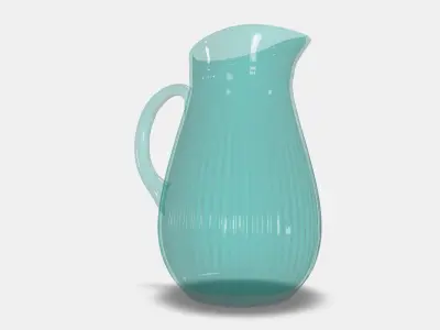 SOCIETY Jug Low-poly 3D model