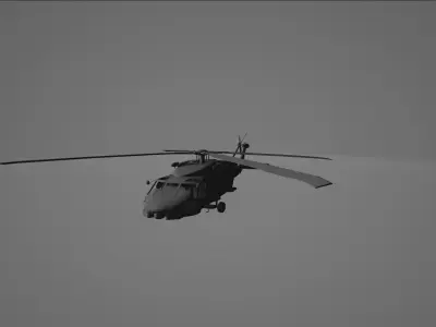 Sikorsky SH-60 Helicopter 3D model