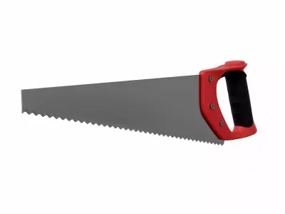 Crosscut Saw 3D model