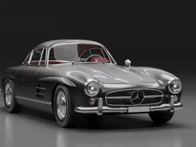 Mercedes SL300 3D model