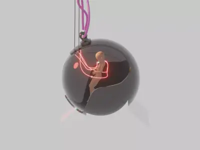 Stylized Low Poly Prop - Clone Machine - Game Ready Low-poly 3D model