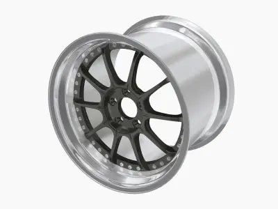 SSR Professor SP5 Wheel Low-poly 3D model