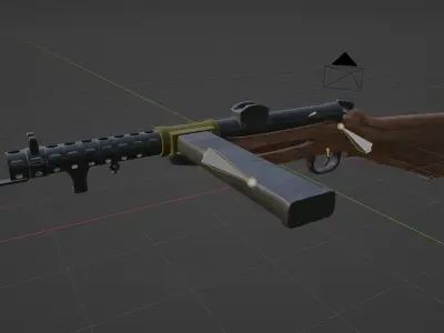 Lanchester MK1 Free low-poly 3D model