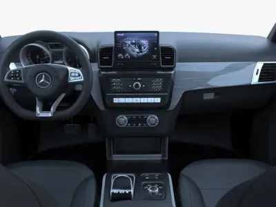 Interior Mercedes gle 250 (LOW detail) 3D model