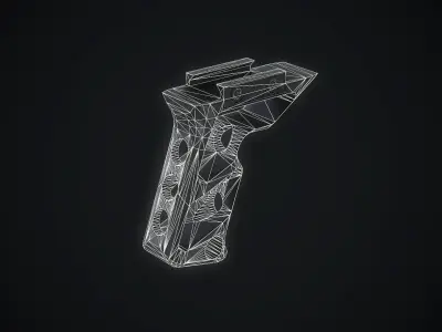 Fortis Shift Vertical Grip Low-poly 3D model