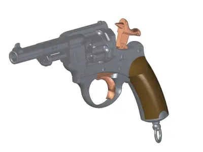 Chamelot-Delvigne 1874 3D model