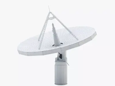 Radar 3D model purchase