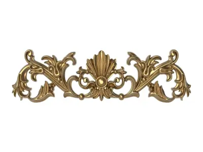 decorative pattern ready for 3D printing 3D model 76
