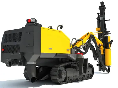 Surface Drilling Rig 3D model