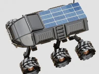 Rover Mars explorer  3D model