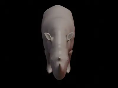 Rhino Base Mesh  3D model