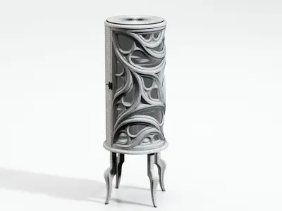 gothic table 3D model