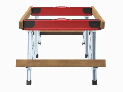 Sawhorse 3D model