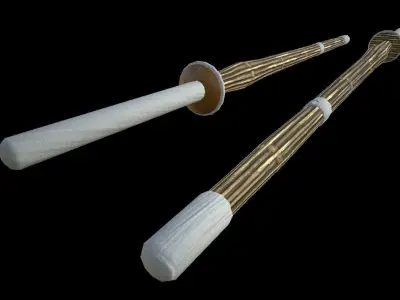 HIE Game Ready Shinai D180411 Low-poly 3D model