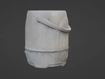 Water Cooler Low-poly 3D model