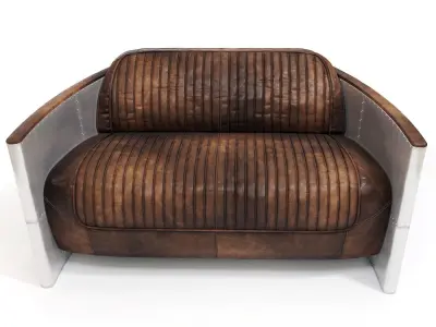 Aviator sofa 3D model